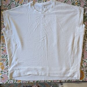 Lou & Grey White Sweatshirt